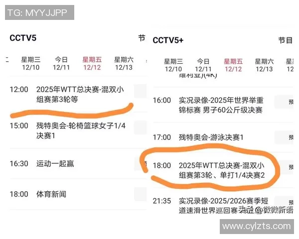 WTT香港总决赛：12月13日路程降临，国乒混双两组合出战冲冠